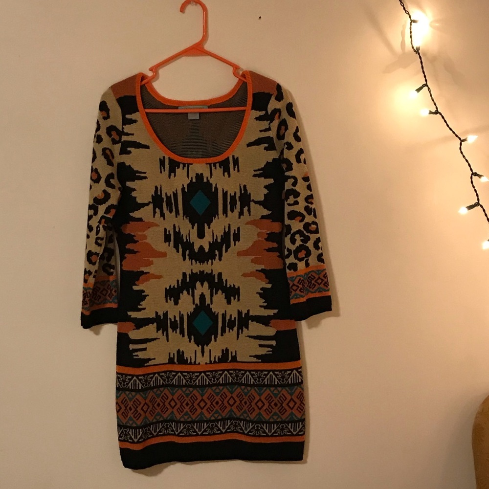 Unique Sweater Tunic Dress